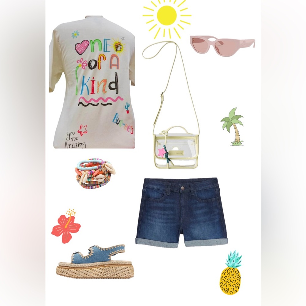 Colorful Graphic Tee